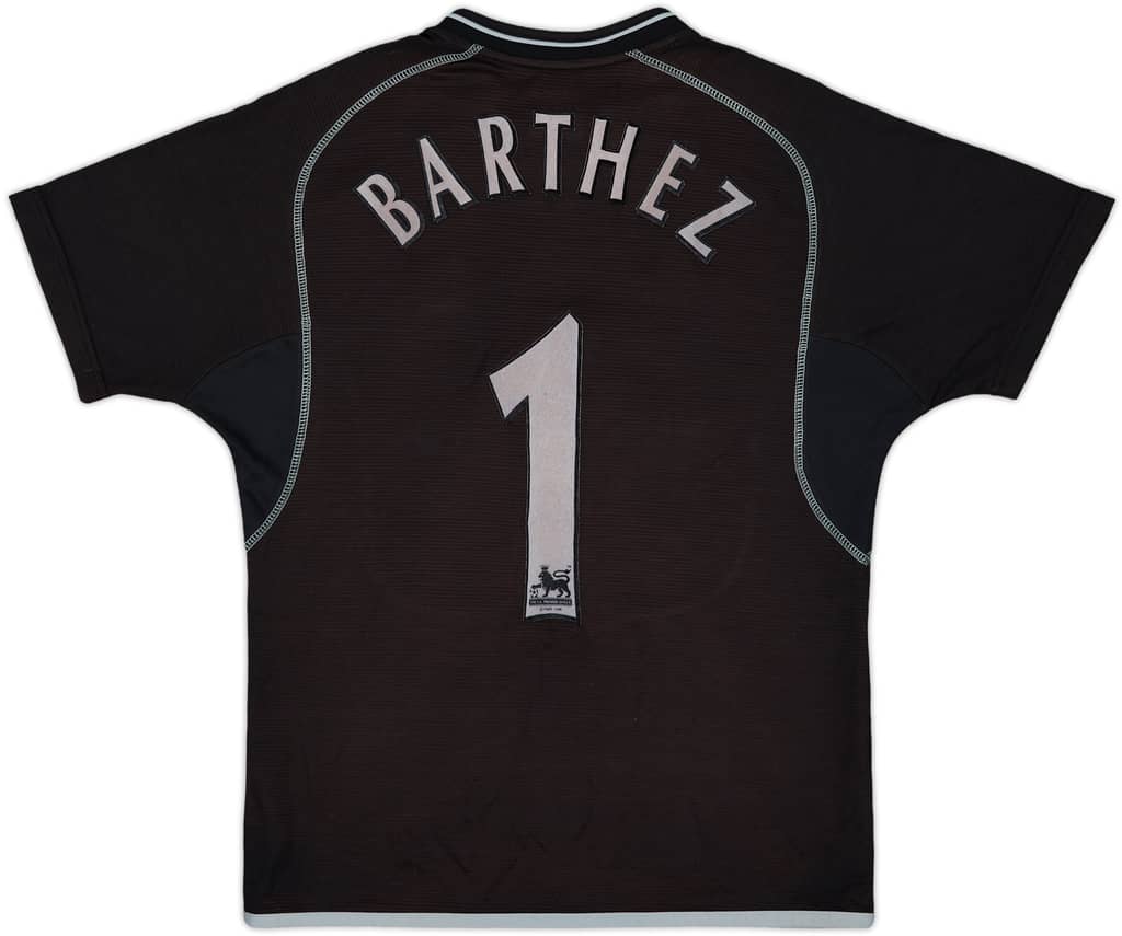 2000-02 Manchester United GK Shirt Barthez #1 - 5/10 - (L.Boys)