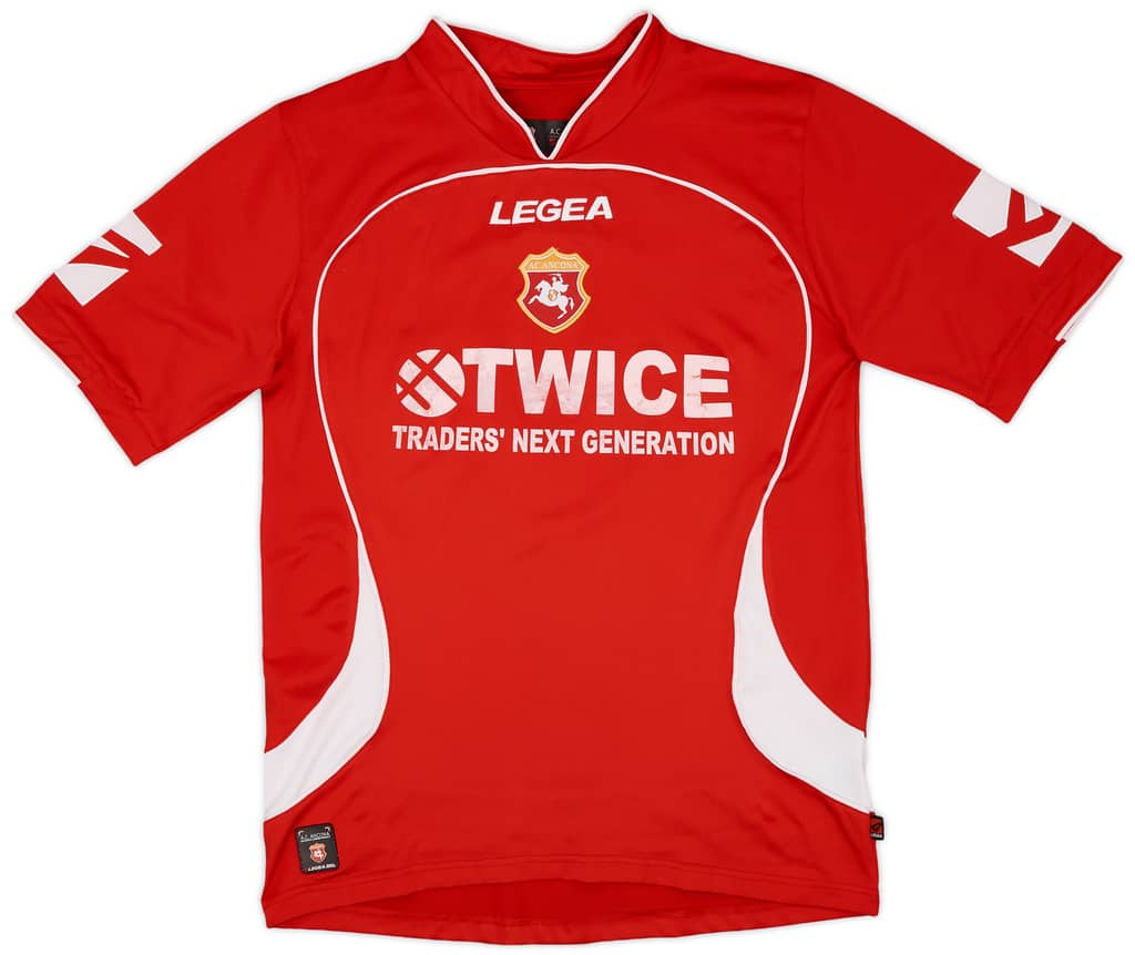 2009-10 Ancona Home Shirt Mastronunzio #9 - 5/10 - (L)