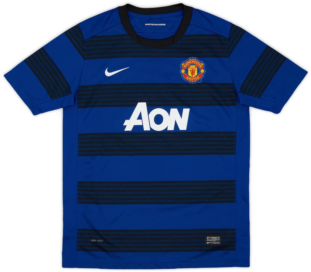 2011-13 Manchester United Away Shirt - 8/10 - (XL.Boys)