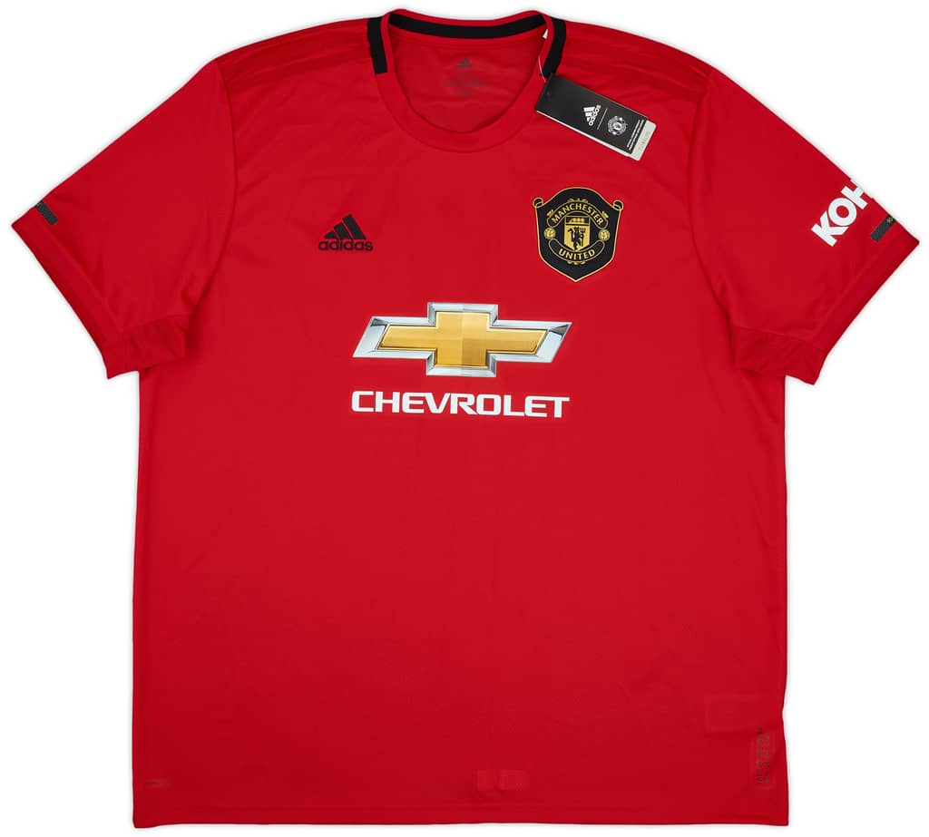 2019-20 Manchester United Home Shirt B.Fernandes #18 (XXL)