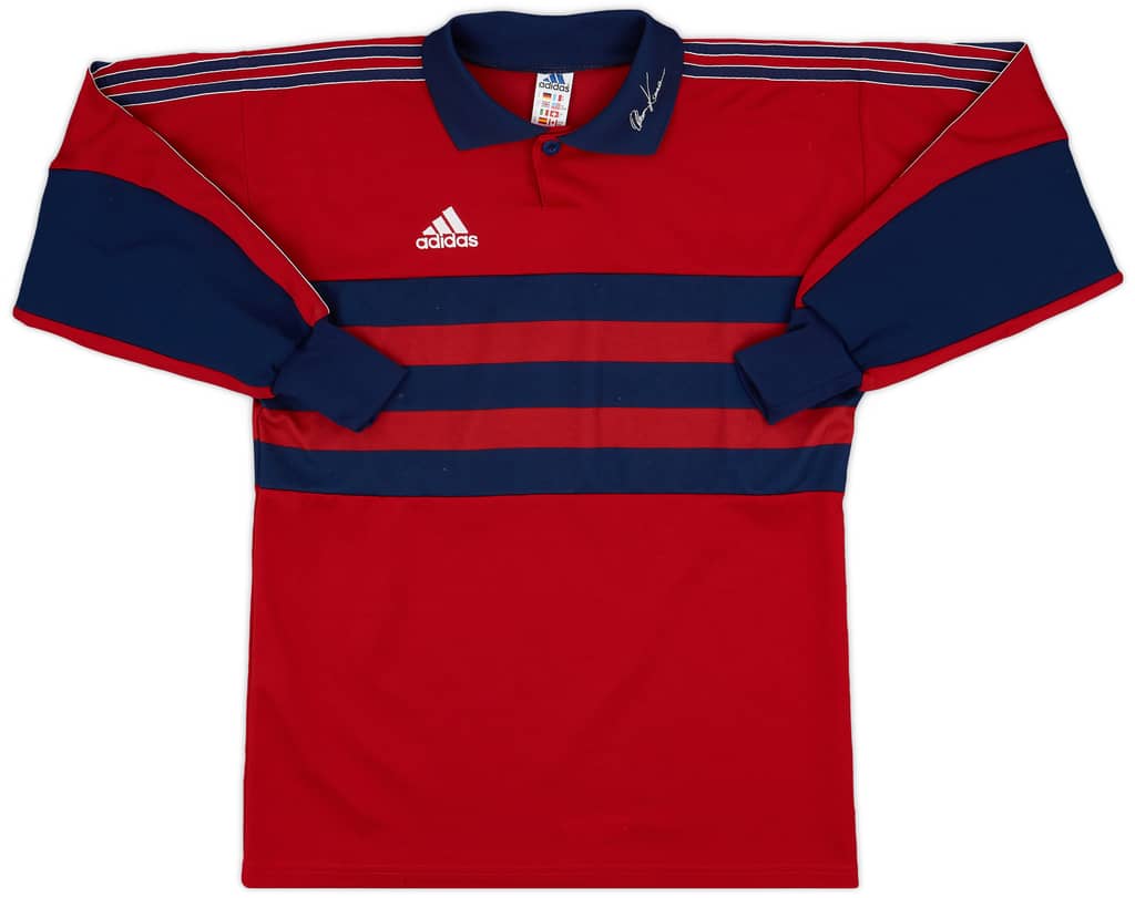 1998-99 adidas Oliver Kahn GK Template Shirt (Bayern Munich) #13 - 8/10 - (S)