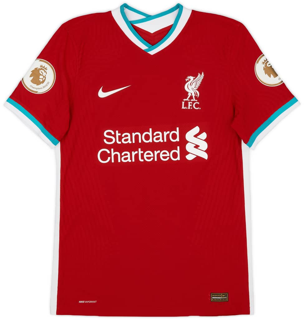 2020-21 Liverpool Authentic Home Shirt Fabinho #3 - 10/10 - (S)
