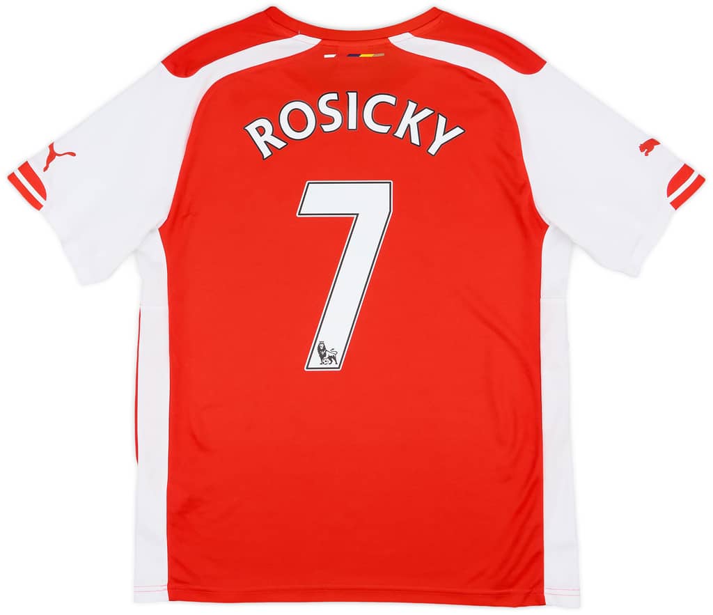 2014-15 Arsenal Home Shirt Rosicky #7