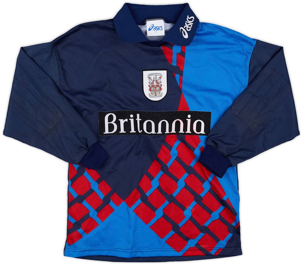 1997-98 Stoke City GK Shirt - 8/10 - (S)