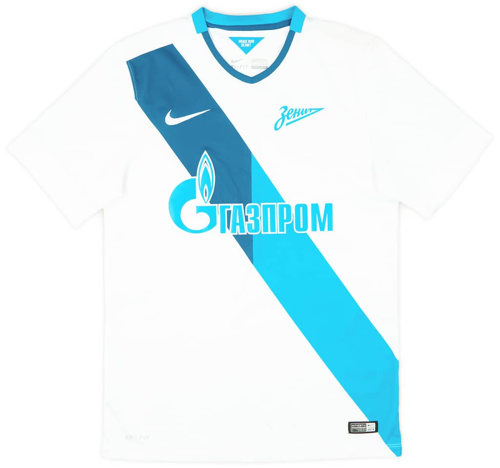2014-15 Zenit St. Petersburg Away Shirt - 8/10 - (S)