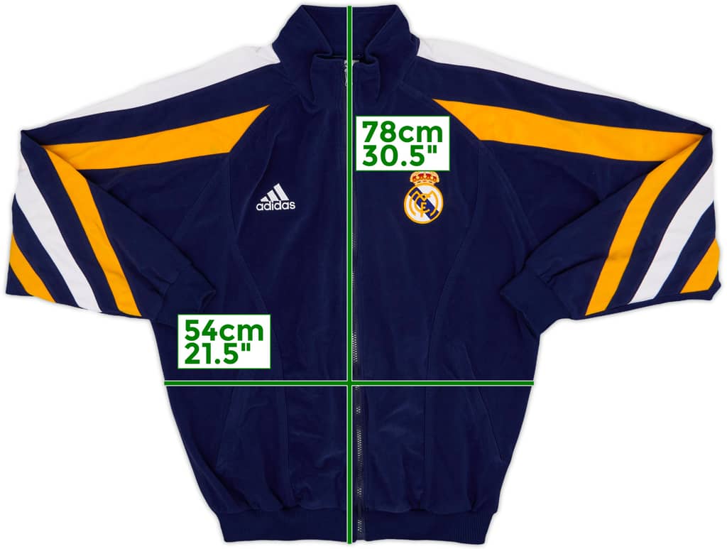 1998-99 Real Madrid adidas Track Jacket - 8/10 - (L)
