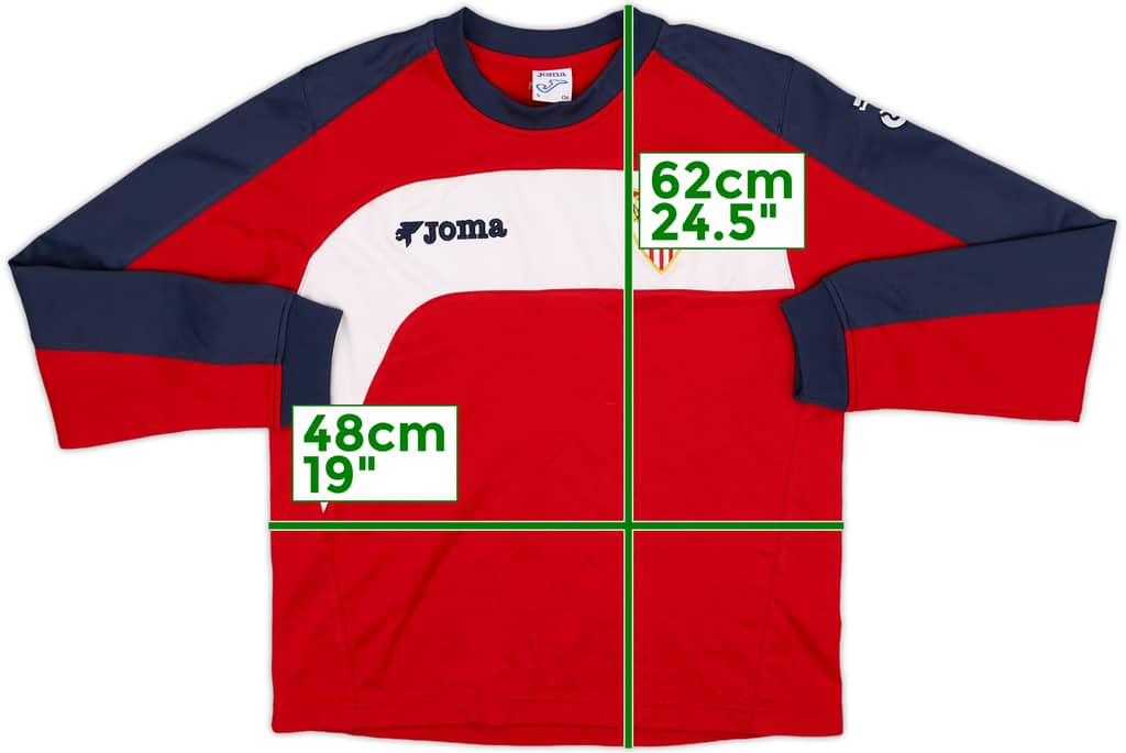2004-05 Sevilla Joma Sweat Top - 8/10 - (S.Boys)