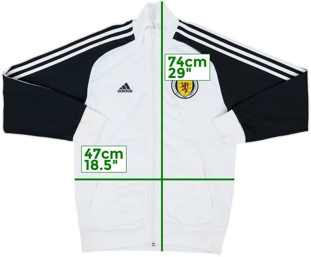 2011-12 Scotland adidas Track Jacket - 8/10 - (XS)