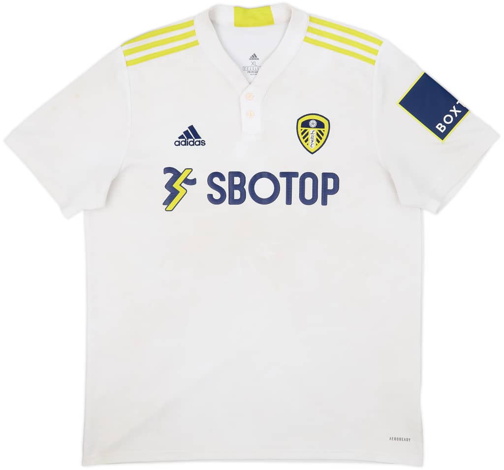 2021-22 Leeds United Home Shirt - 5/10 - (XL)