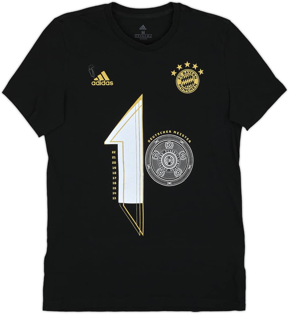 2021-22 Bayern Munich adidas Cotton Tee - 7/10 - (M)