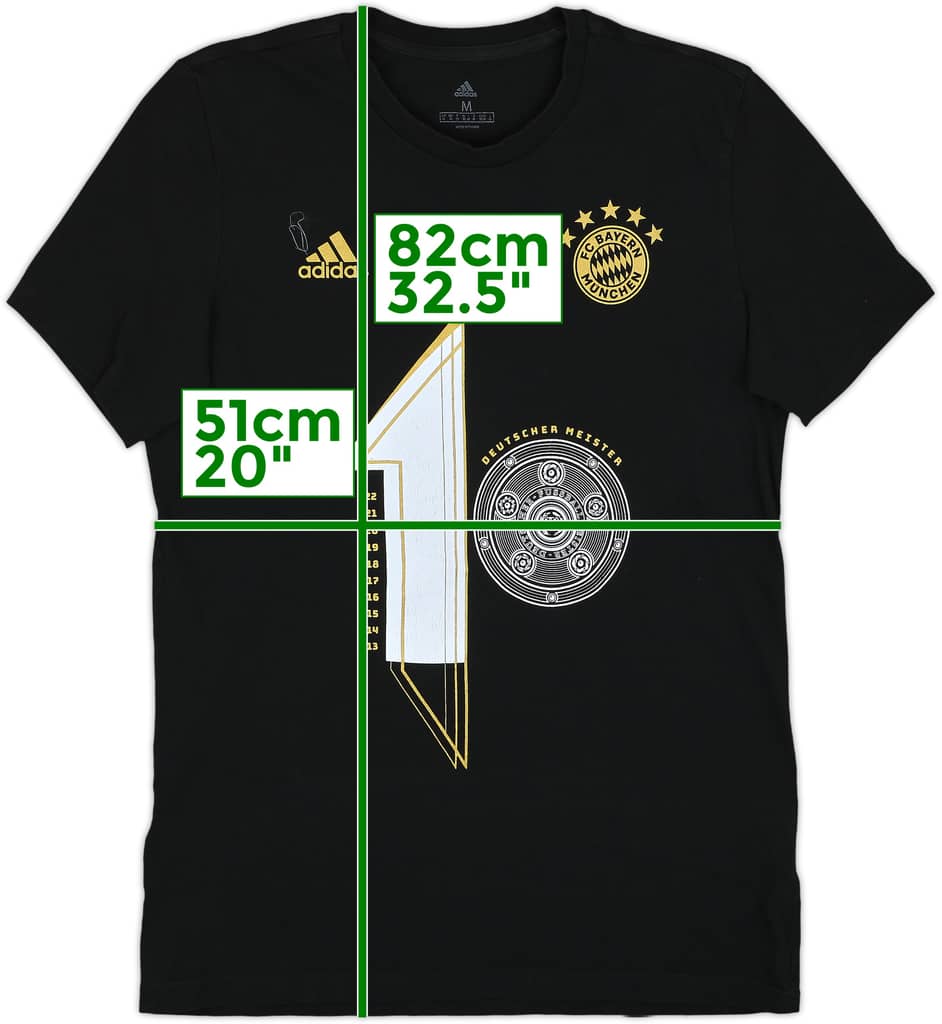2021-22 Bayern Munich adidas Cotton Tee - 7/10 - (M)