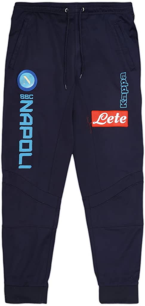 2019-20 Napoli Kappa Track Pants/Bottoms - 5/10 - (L)