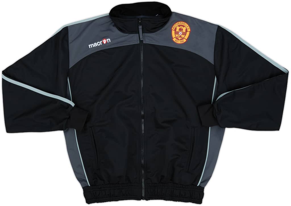 2014-15 Motherwell Macron Track Jacket - 8/10 - (S)