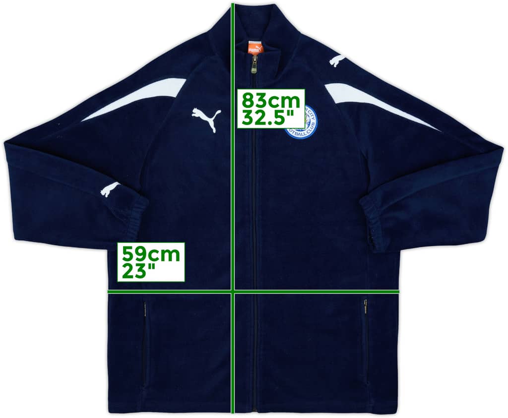 2012-13 Leicester Puma Fleece Track Jacket - 8/10 - (L)