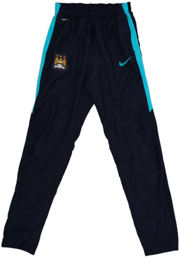 2015-16 Manchester City Nike Training Pants/Bottoms - 9/10 - (S)