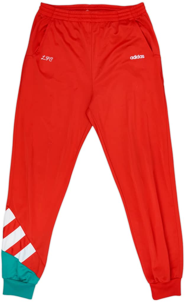 1992-93 Liverpool adidas Track Pants/Bottoms - 8/10 - (M)