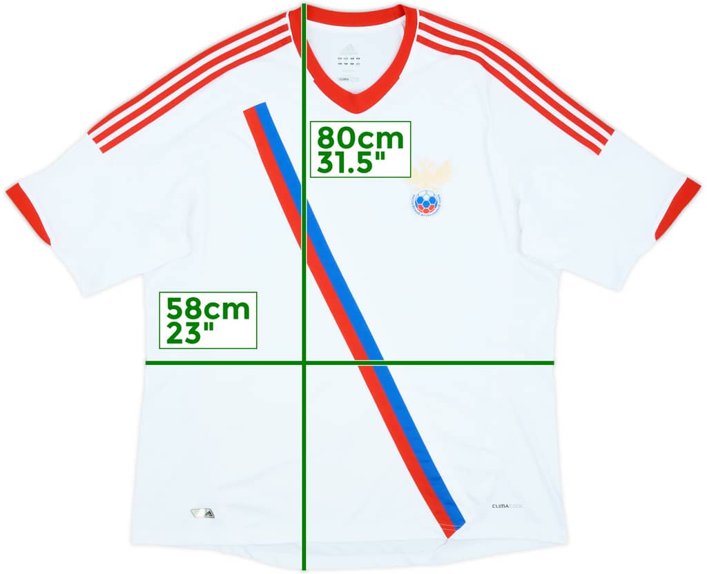 2012-14 Russia Away Shirt - 8/10 - (XL)