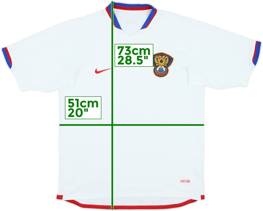 2006 Russia Away Shirt - 7/10 - (M)