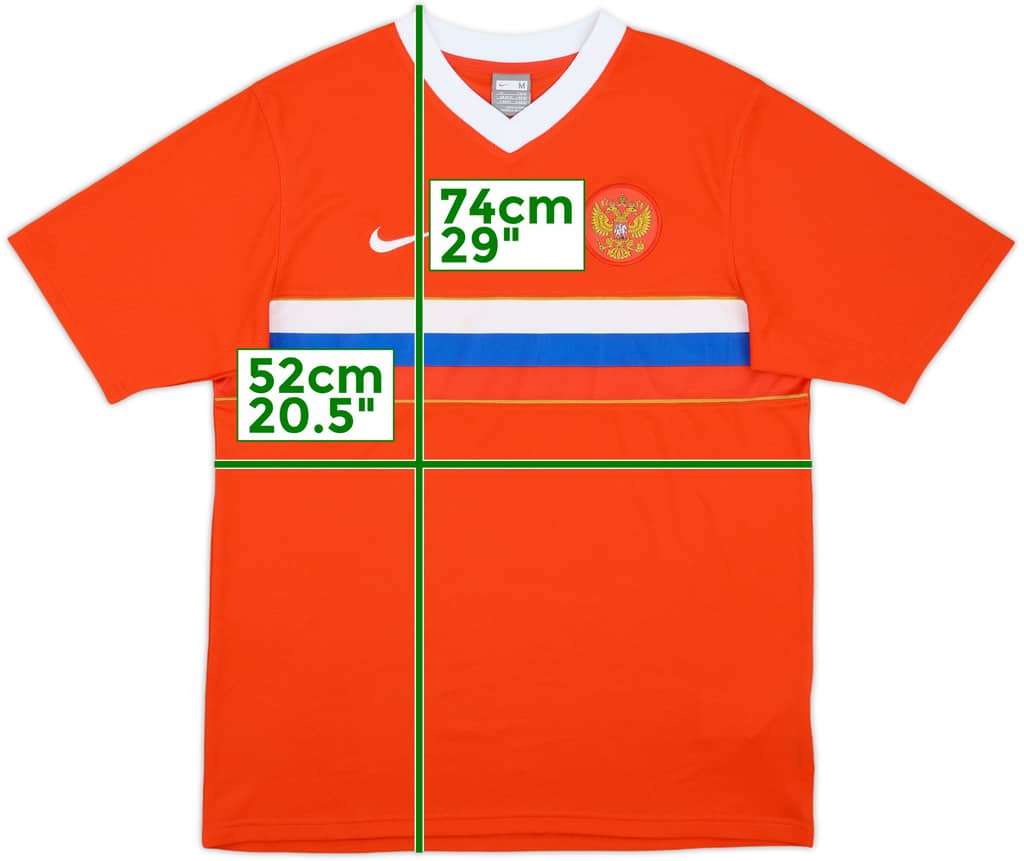 2008 Russia Basic Away Shirt - 10/10 - (M)