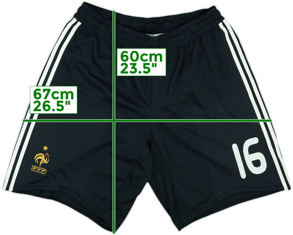 2008-09 France Player Issue GK Shorts #16 - 4/10 - (XL)
