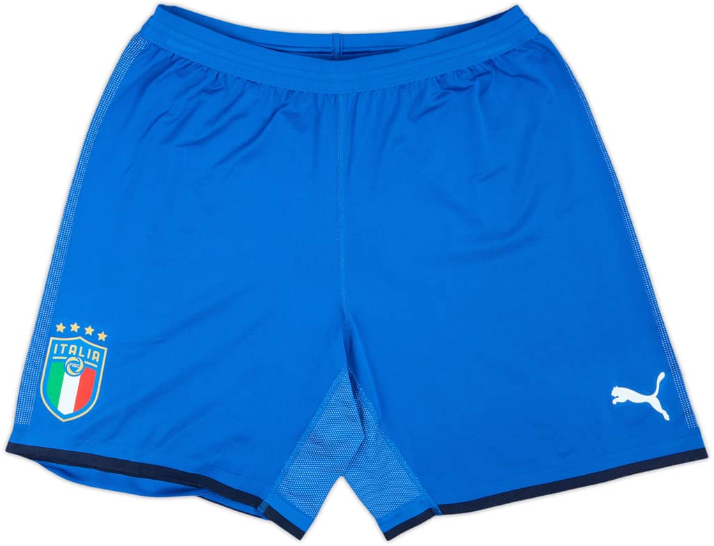 2018-19 Italy Authentic Alternate Home Shorts - 5/10 - (L)