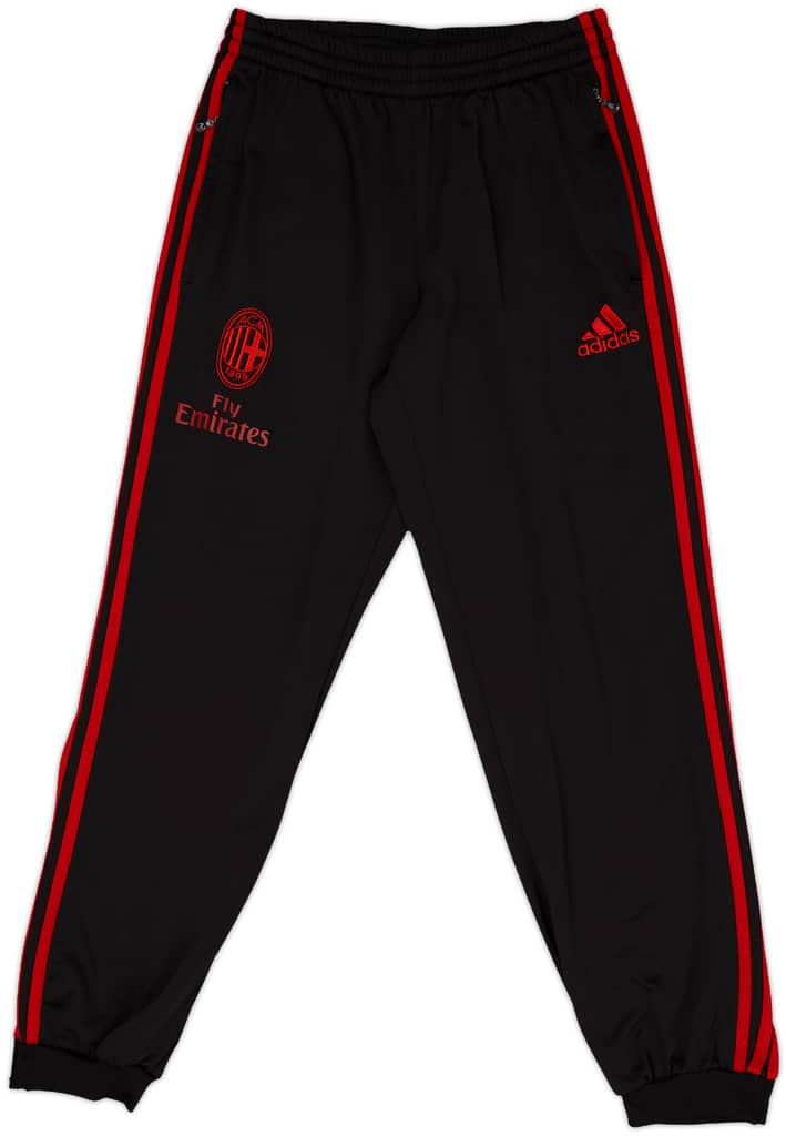 2011-12 AC Milan adidas Track Pants/Bottoms - 9/10 - (S)