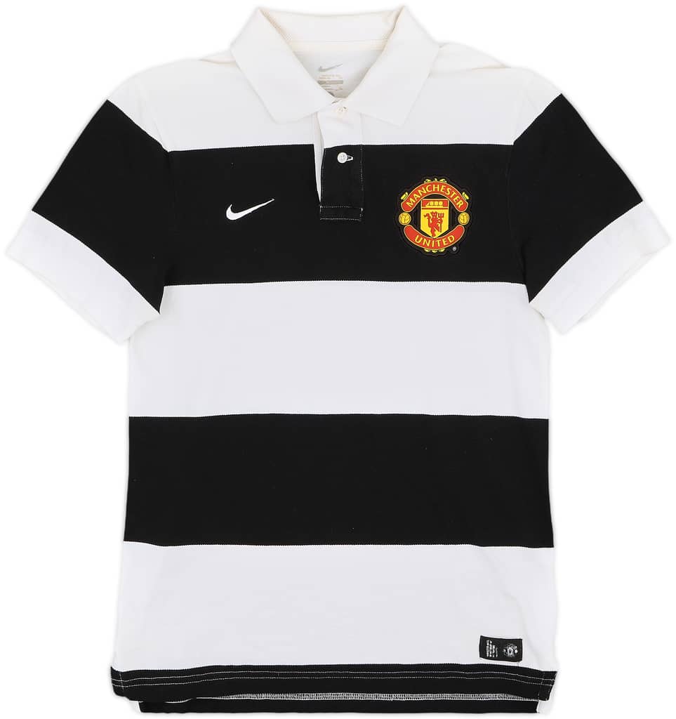 2011-12 Manchester United Nike Polo Shirt - 9/10 - (S)