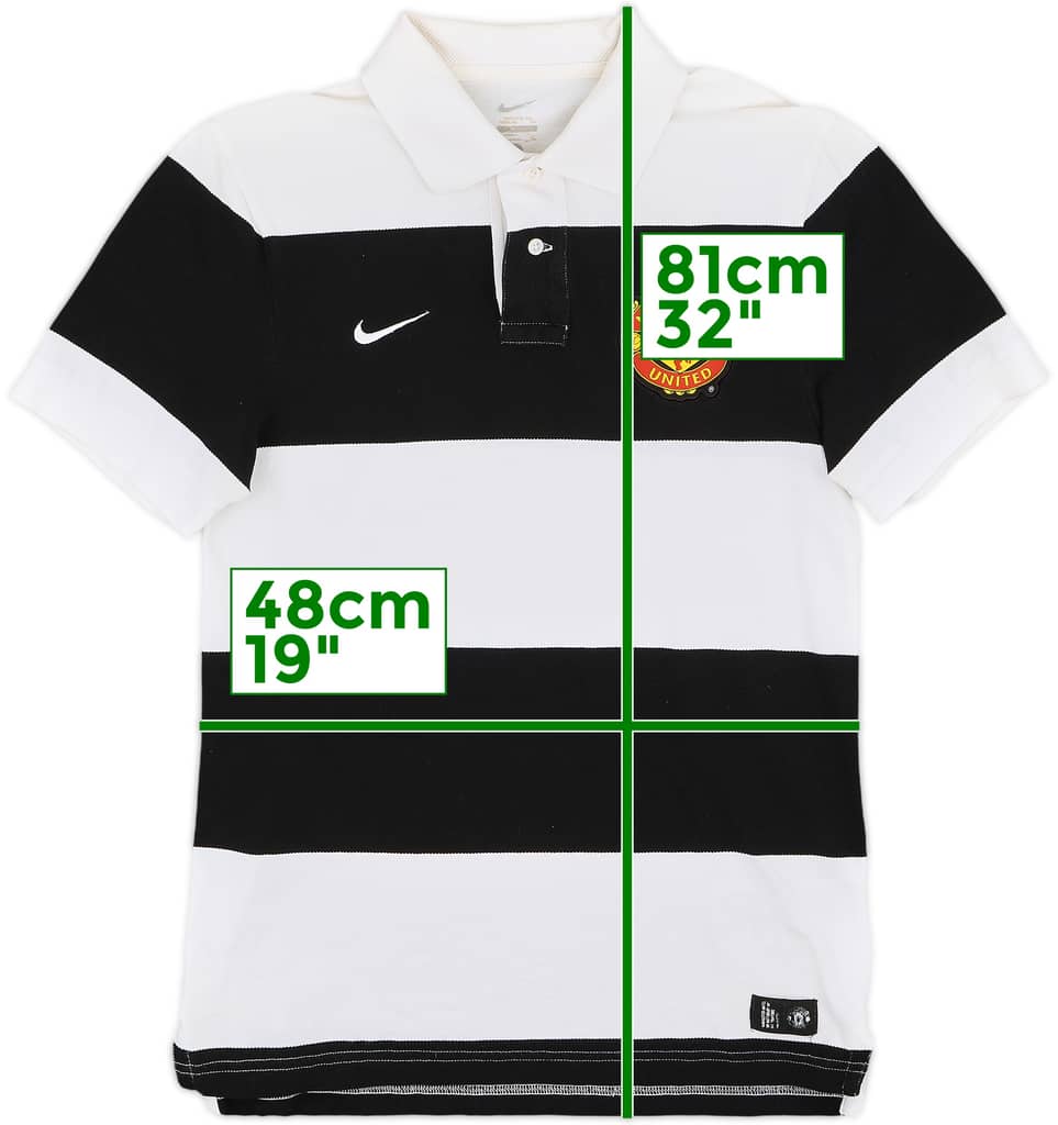 2011-12 Manchester United Nike Polo Shirt - 9/10 - (S)