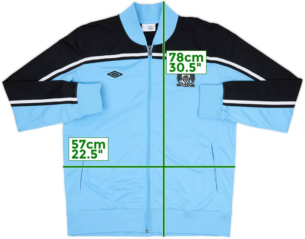 2012-13 Manchester City Umbro Track Jacket - 10/10 - (XL)