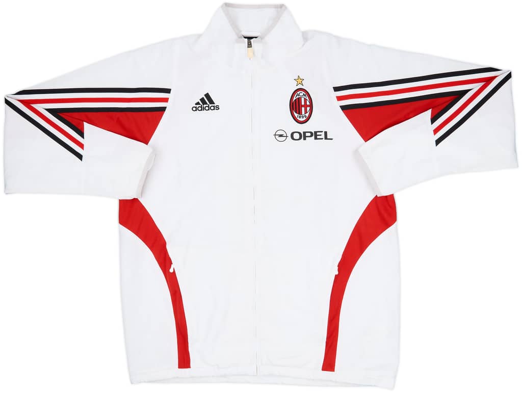 2003-04 AC Milan adidas Track Jacket - 8/10 - (M)