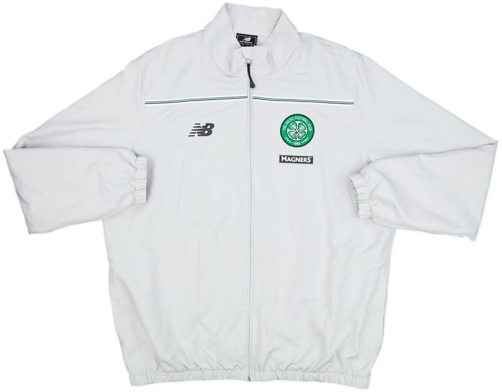 2016-17 Celtic New Balance Track Jacket - 8/10 - (XL)
