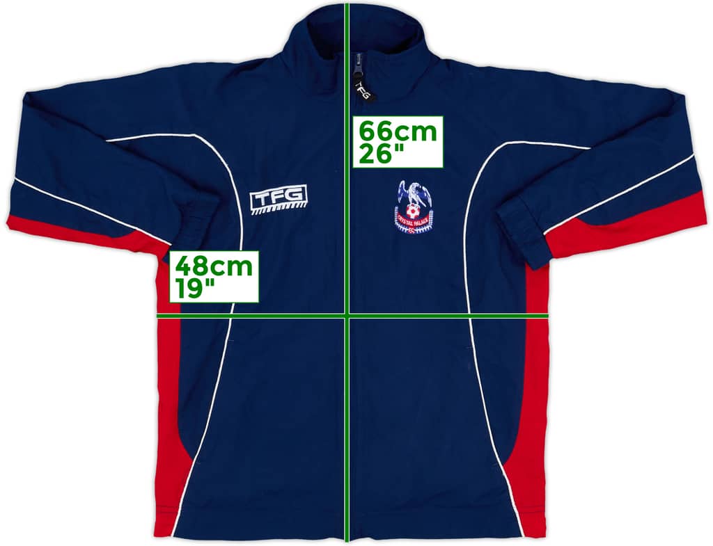 1999-00 Crystal Palace TFG Sports Track Jacket - 8/10 - (M.Boys)