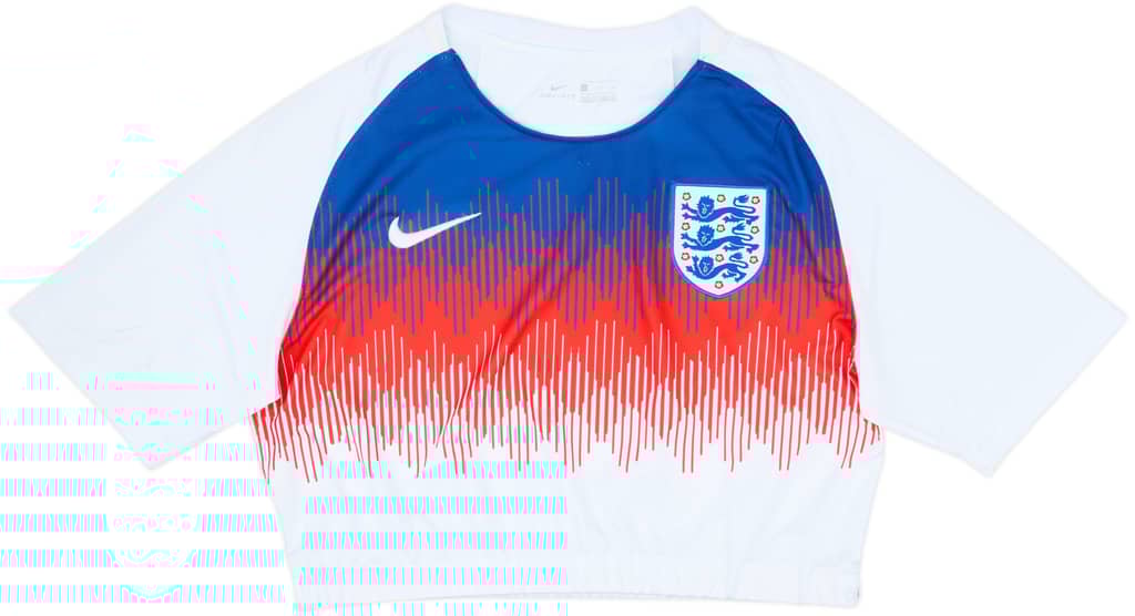 2018-19 England Nike Reworked Crop Top - 6/10 - (L)