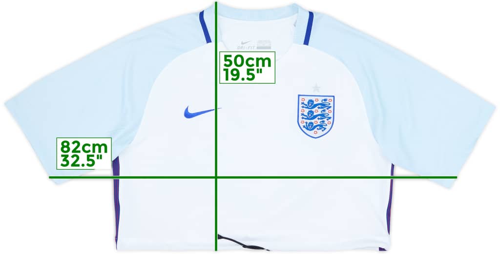 2016-17 England Nike Reworked Crop Top - 7/10 - (XL)