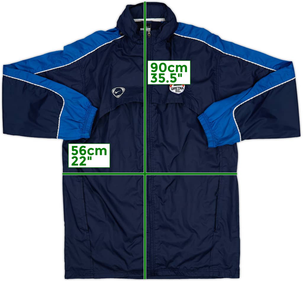 2004-06 Gretna Nike Hooded Rain Jacket - 6/10 - (L)