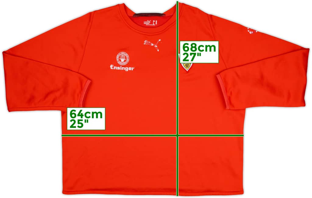 2008-09 Stuttgart Puma Sweat Top - 4/10 - (XL)