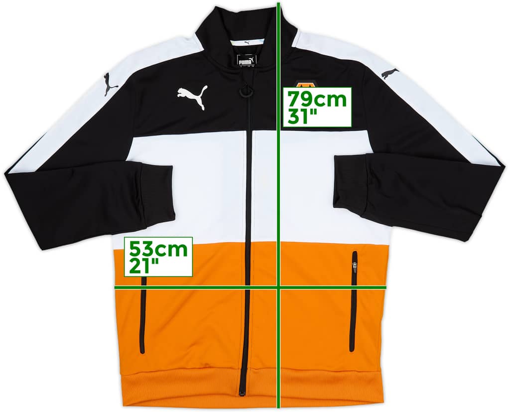 2016-17 Wolves Puma Track Jacket - 7/10 - (L)