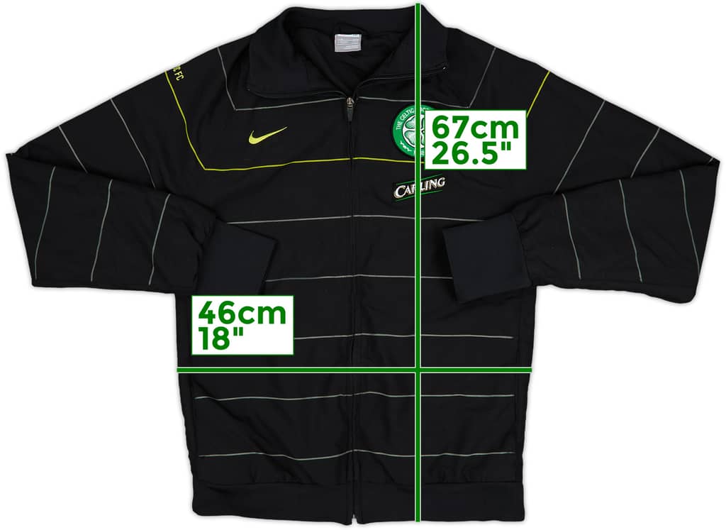 2008-09 Celtic Nike Track Jacket - 10/10 - (M)