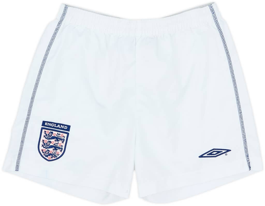 2002-03 England Alternate Home Shorts - 6/10 - (S.Boys)
