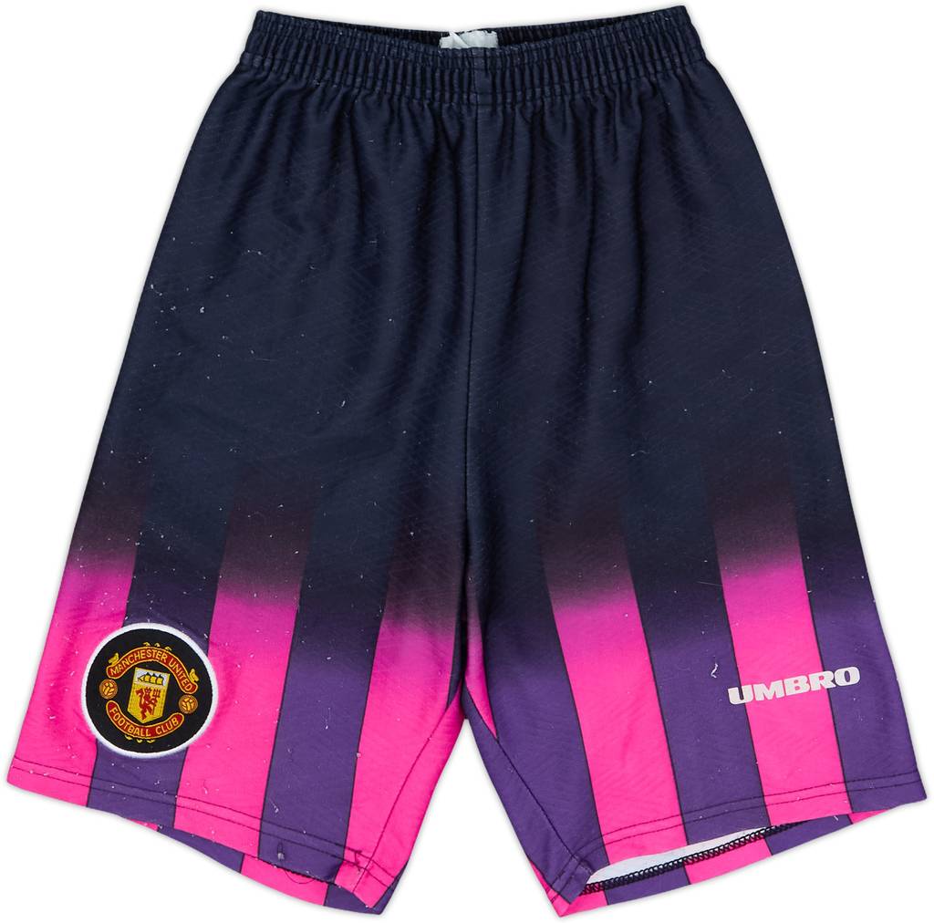 1996-97 Manchester United GK Shorts - 9/10 - (M.Boys)