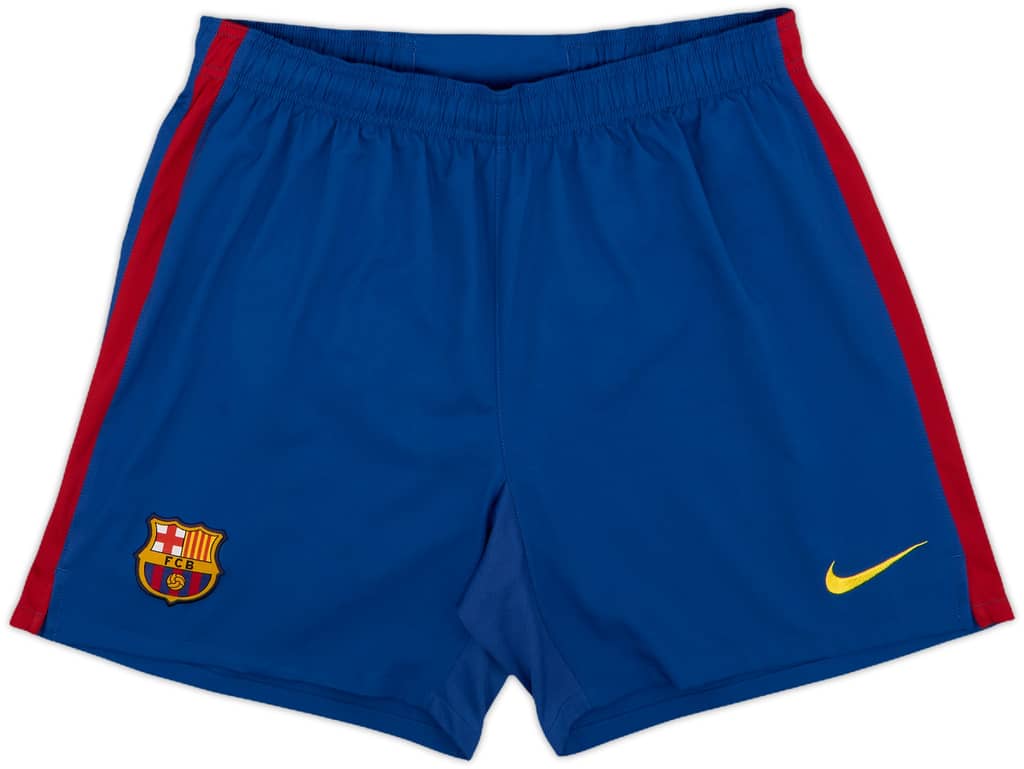 2009-10 Barcelona Home Shorts - 9/10 - (M)