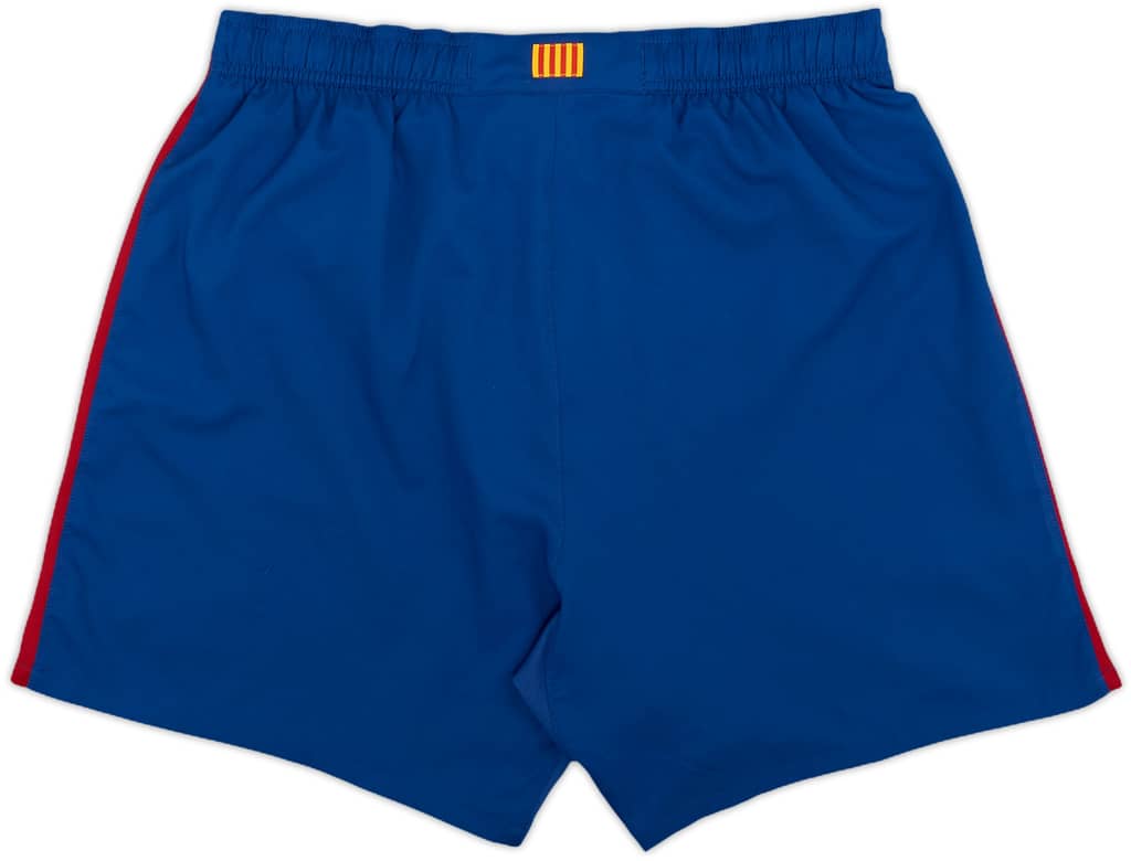 2009-10 Barcelona Home Shorts - 9/10 - (M)