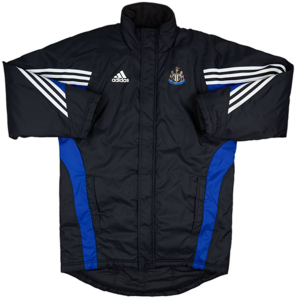2003-04 Newcastle adidas Padded Bench Coat - 8/10 - (M)