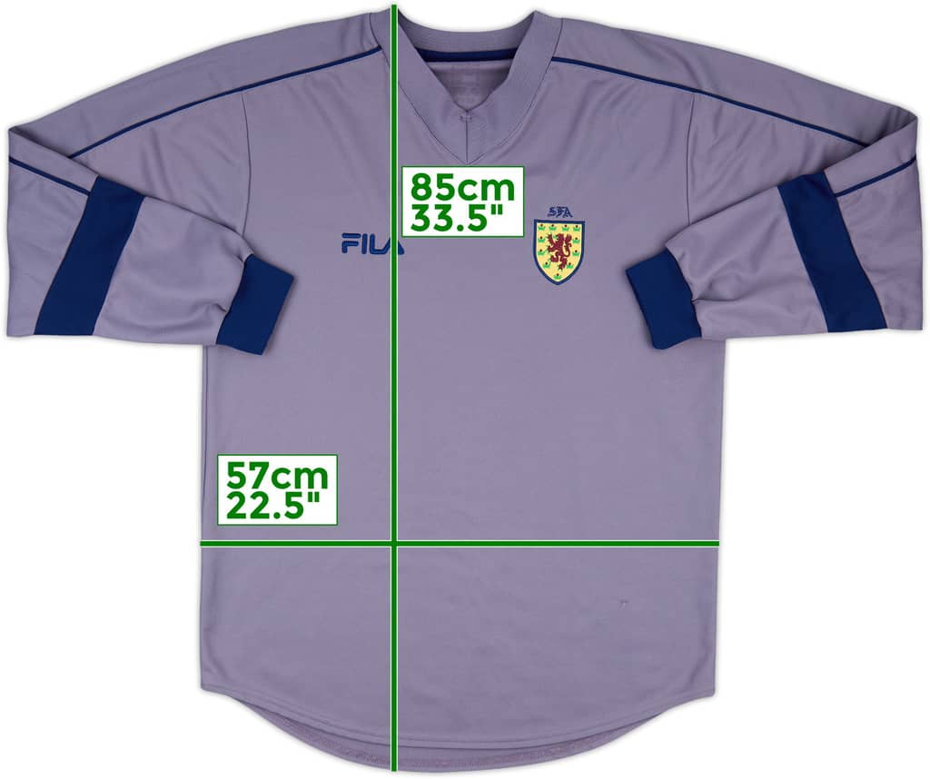2000-02 Scotland GK Shirt - 8/10 - (L)