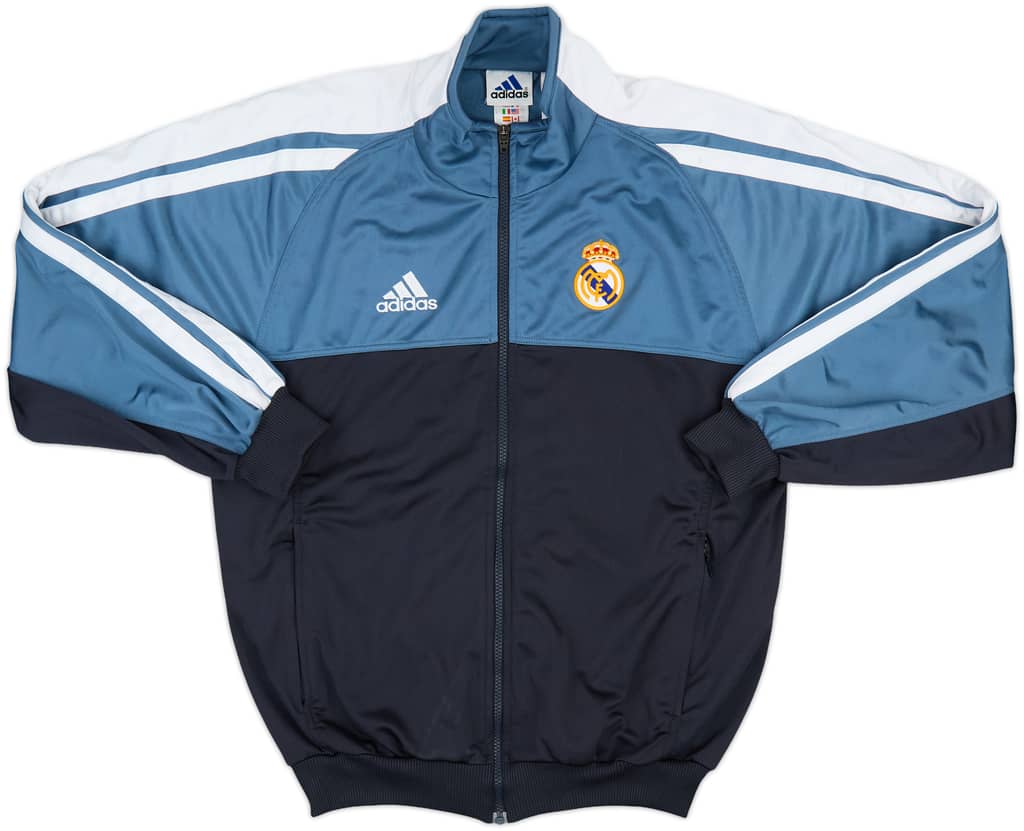 2001-02 Real Madrid adidas Track Jacket - 8/10 - (M)