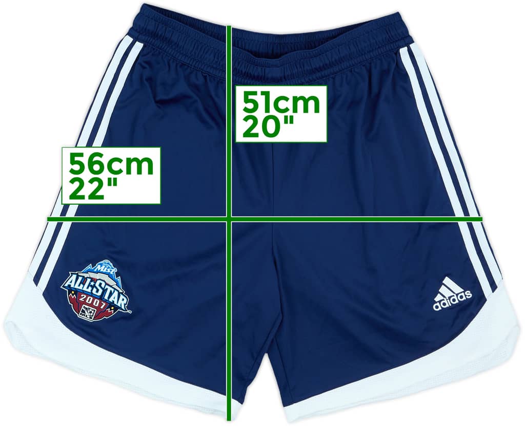 2007 MLS All-Star Player Issue Home Shorts - 8/10 - (L)