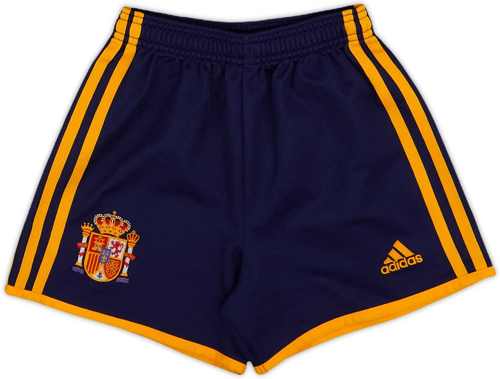 2000-02 Spain Home Shorts - 8/10 - (5-6 Years)