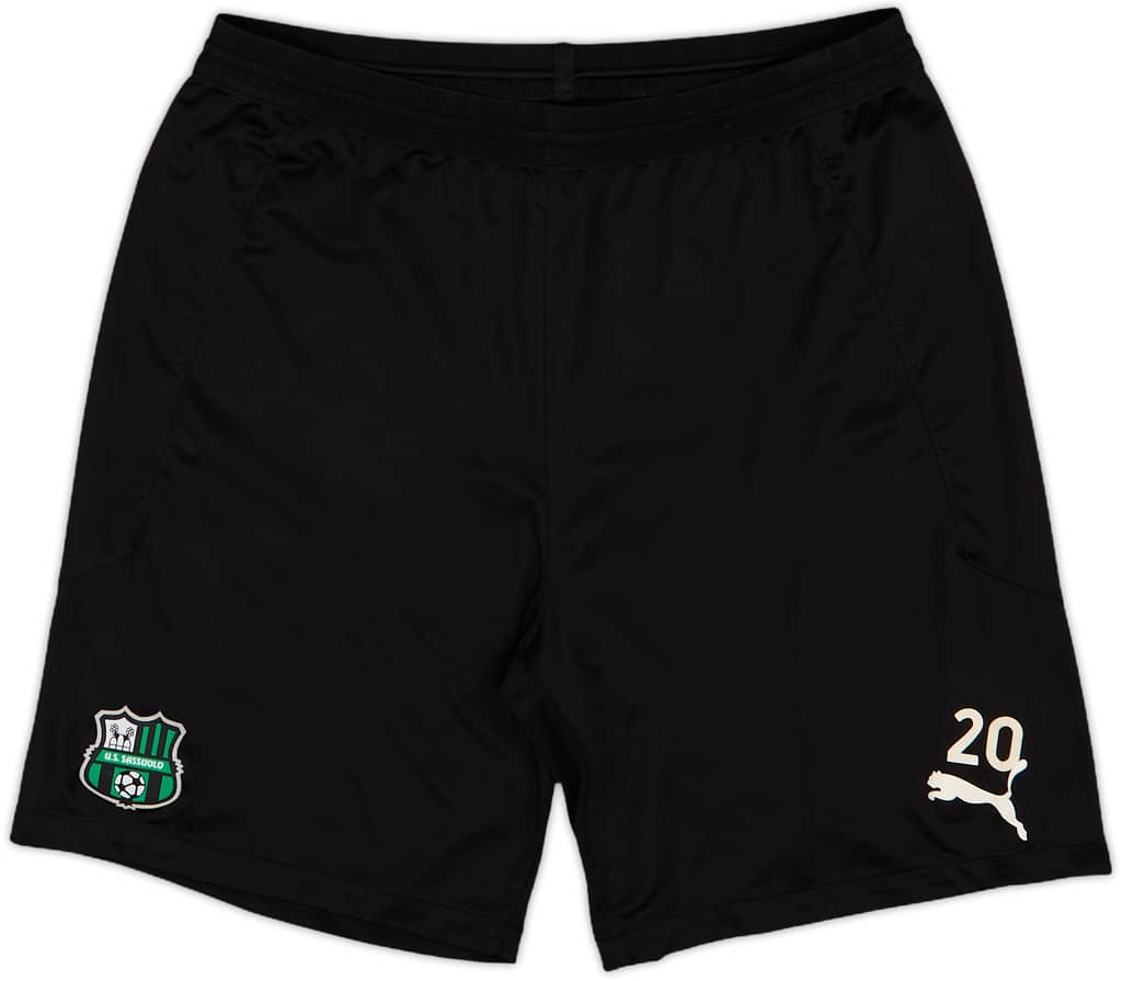 2018-19 Sassuolo Player Issue Training Shorts #20 - 7/10 - (L)