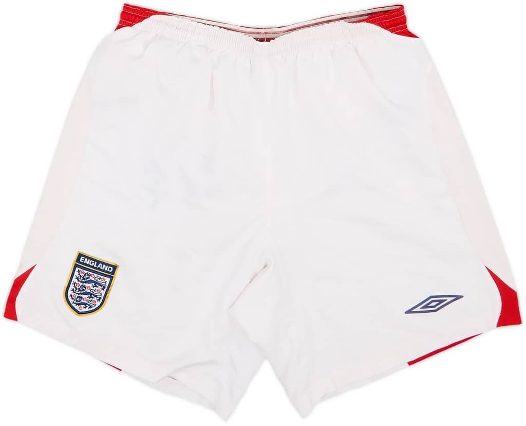 2006-08 England Away Shorts - 7/10 - (L)
