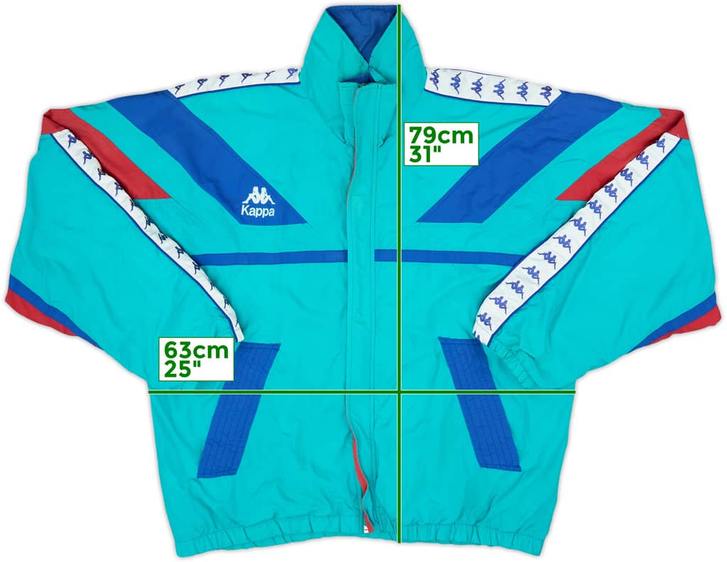 1992-95 Barcelona Kappa Track Jacket - 8/10 - (XL)